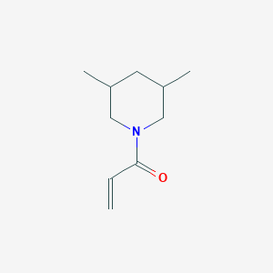 molecular formula C10H17NO B2579832 1-(3,5-Dimethylpiperidin-1-yl)prop-2-en-1-one CAS No. 1156755-73-5