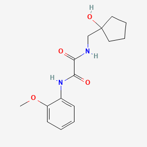 N1-((1-hydroxycyclopentyl)methyl)-N2-(2-methoxyphenyl)oxalamide