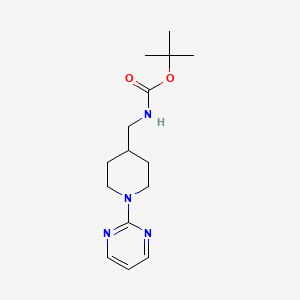 molecular formula C15H24N4O2 B2579959 tert-Butyl N-[1-(pyrimidin-2-yl)piperidin-4-yl]methylcarbamate CAS No. 1365988-45-9