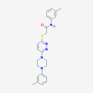 N-cyclohexyl-N-methyl-4'-(pyrrolidin-1-ylsulfonyl)biphenyl-4-carboxamide