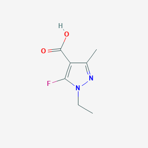 1-Ethyl-5-fluoro-3-methyl-1H-pyrazole-4-carboxylic acid
