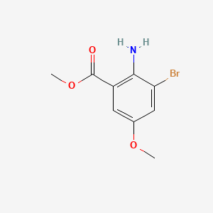 Methyl 2-amino-3-bromo-5-methoxybenzoate