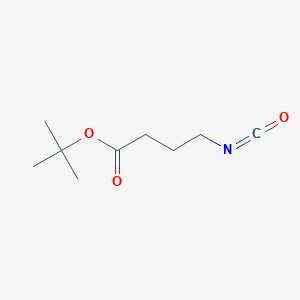molecular formula C9H15NO3 B2580454 Tert-butyl 4-isocyanatobutanoate CAS No. 76197-90-5