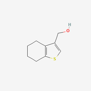 molecular formula C9H12OS B2580524 4,5,6,7-四氢-1-苯并噻吩-3-基甲醇 CAS No. 851634-59-8