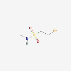 molecular formula C3H8BrNO2S B2580533 2-bromo-N-methylethane-1-sulfonamide CAS No. 1785584-02-2