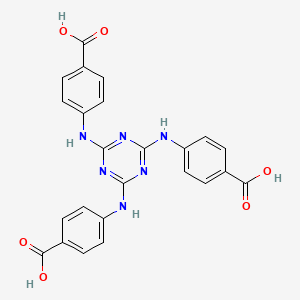 4,4',4''-((1,3,5-Triazine-2,4,6-triyl)tris(azanediyl))tribenzoic acid