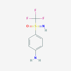 4-(Trifluoromethylsulfonimidoyl)aniline