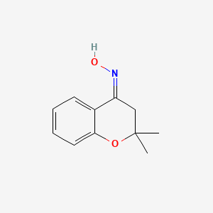 molecular formula C11H13NO2 B2580955 2-二甲基-4-色酮肟 CAS No. 24700-17-2