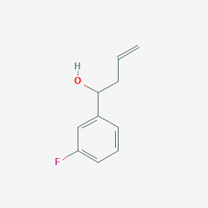 molecular formula C10H11FO B2580980 4-(3-Fluorophenyl)-1-buten-4-ol CAS No. 215320-36-8