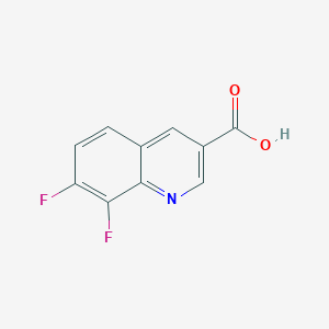 B025810 7,8-Difluoroquinoline-3-carboxylic acid CAS No. 318685-41-5