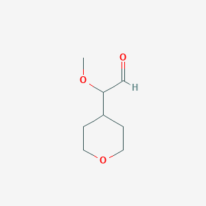 2-Methoxy-2-(oxan-4-yl)acetaldehyde