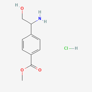 Methyl 4-(1-amino-2-hydroxyethyl)benzoate HCl