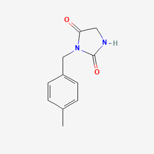 3-(4-Methylbenzyl)imidazolidine-2,4-dione