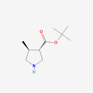 trans-Tert-butyl4-methylpyrrolidine-3-carboxylate