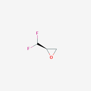 molecular formula C3H4F2O B2581076 (2R)-2-(二氟甲基)环氧乙烷 CAS No. 1980793-48-3