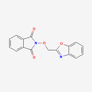 2-[(1,3-benzoxazol-2-yl)methoxy]-2,3-dihydro-1H-isoindole-1,3-dione