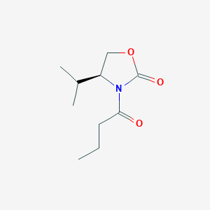 B025813 (S)-4-(1-Isopropyl)-3-(1-oxobutyl)-2-oxazolidinone CAS No. 80697-93-4