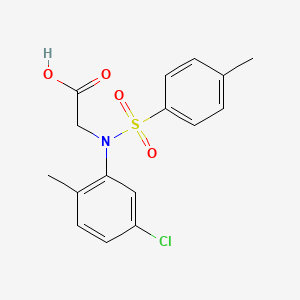 N-(5-chloro-2-methylphenyl)-N-[(4-methylphenyl)sulfonyl]glycine