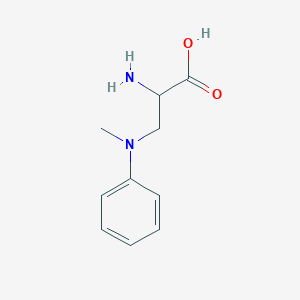2-Amino-3-[methyl(phenyl)amino]propanoic acid