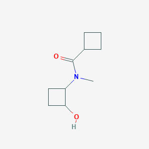 N-(2-hydroxycyclobutyl)-N-methylcyclobutanecarboxamide