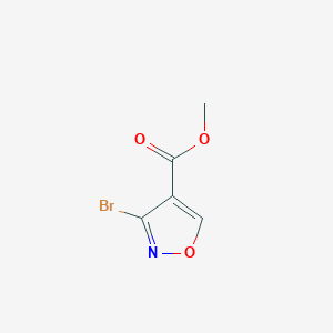 molecular formula C5H4BrNO3 B2581600 3-Bromo-4-metilisoxazol-4-carboxilato CAS No. 1447958-01-1