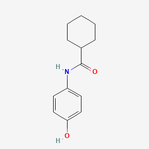 N-(4-hydroxyphenyl)cyclohexanecarboxamide