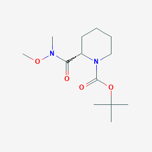 (S)-Tert-butyl 2-(methoxy(methyl)carbamoyl)piperidine-1-carboxylate