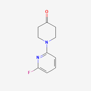 1-(6-fluoro-2-pyridinyl)tetrahydro-4(1H)-pyridinone