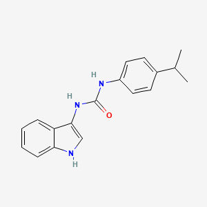 1-(1H-indol-3-yl)-3-(4-isopropylphenyl)urea