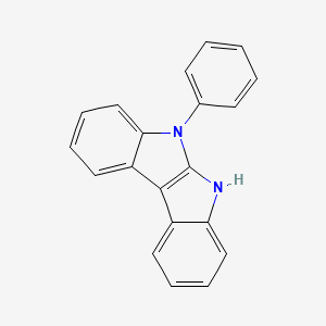 molecular formula C20H14N2 B2581968 5,6-二氢-5-苯基吲哚[2,3-b]吲哚 CAS No. 1373266-14-8