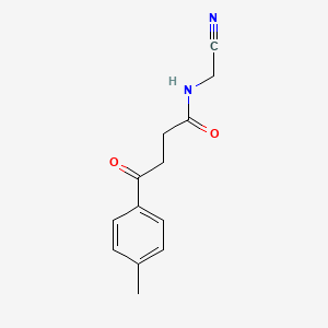 N-(cyanomethyl)-4-(4-methylphenyl)-4-oxobutanamide