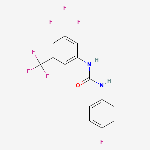 1-[3,5-Bis(trifluoromethyl)phenyl]-3-(4-fluorophenyl)urea