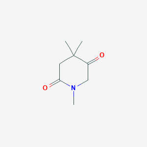 1,4,4-Trimethylpiperidine-2,5-dione