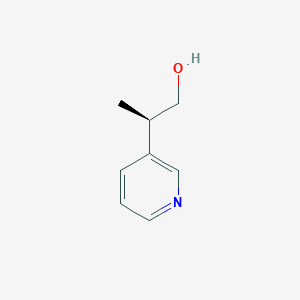 molecular formula C8H11NO B2582265 (2R)-2-Pyridin-3-ylpropan-1-ol CAS No. 2248183-06-2