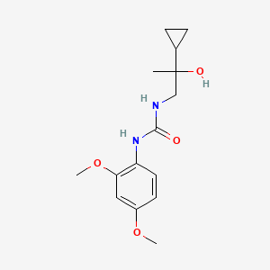 1-(2-Cyclopropyl-2-hydroxypropyl)-3-(2,4-dimethoxyphenyl)urea