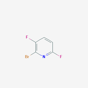 molecular formula C5H2BrF2N B2582288 2-溴-3,6-二氟吡啶 CAS No. 1382786-22-2