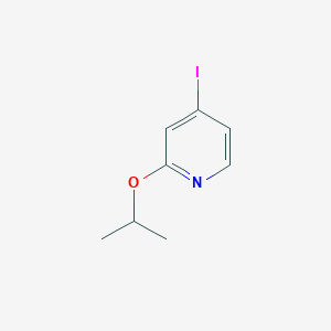 molecular formula C8H10INO B2582298 4-碘-2-异丙氧基吡啶 CAS No. 1353777-52-2