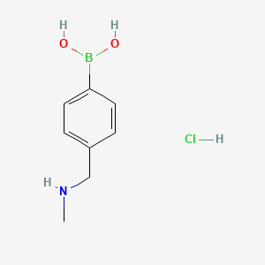 4-[(Methylamino)methyl]phenylboronic acid hydrochloride