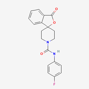 N-(4-fluorophenyl)-3-oxo-3H-spiro[isobenzofuran-1,4'-piperidine]-1'-carboxamide