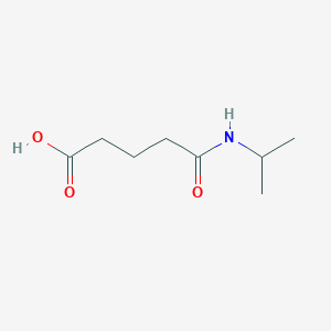 molecular formula C8H15NO3 B2582502 4-[(Propan-2-yl)carbamoyl]butanoic acid CAS No. 59481-43-5