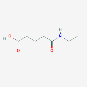 molecular formula C8H15NO3 B2582502 4-[(丙-2-基)氨基甲酰基]丁酸 CAS No. 59481-43-5