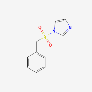 molecular formula C10H10N2O2S B2582609 1-phenylmethanesulfonyl-1H-imidazole CAS No. 313670-58-5