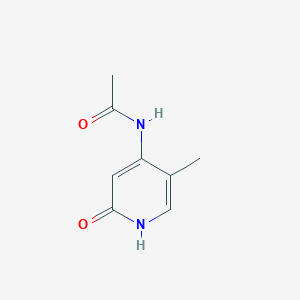 molecular formula C8H10N2O2 B2582618 N-(5-甲基-2-氧代-1H-吡啶-4-基)乙酰胺 CAS No. 2288708-49-4