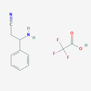 3-Amino-3-phenylpropanenitrile, trifluoroacetic acid