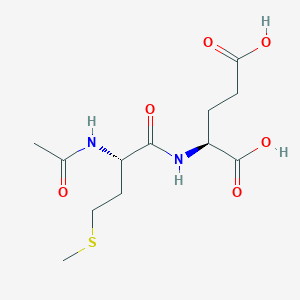 molecular formula C12H20N2O6S B025828 AC-Met-glu-OH CAS No. 105777-14-8