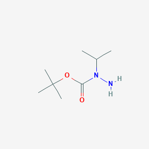 molecular formula C8H18N2O2 B2582808 N-(propan-2-yl)(tert-butoxy)carbohydrazide CAS No. 175233-53-1