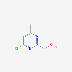 molecular formula C6H7ClN2O B2582835 (4-Chloro-6-methylpyrimidin-2-yl)methanol CAS No. 1532612-40-0