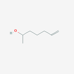 molecular formula C7H14O B2582897 Hept-6-en-2-ol CAS No. 24395-10-6