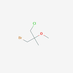 1-Bromo-3-chloro-2-methoxy-2-methylpropane