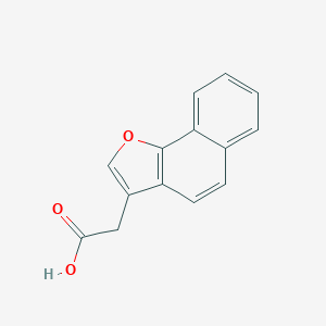 molecular formula C14H10O3 B258312 Naphtho[1,2-b]furan-3-ylacetic acid 